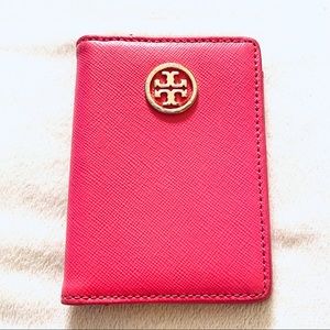 Tory Burch Pink Robinson Card Case